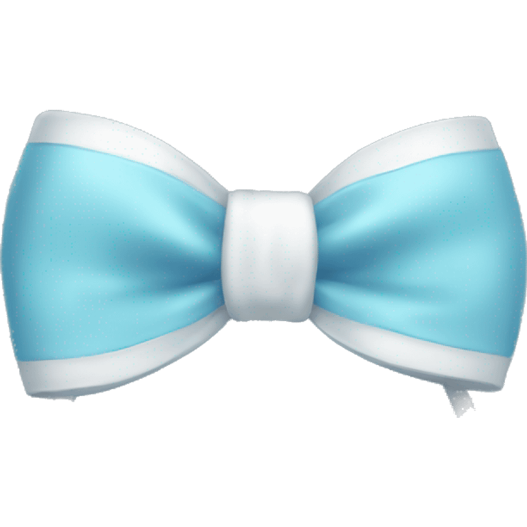 Light blue bow emoji