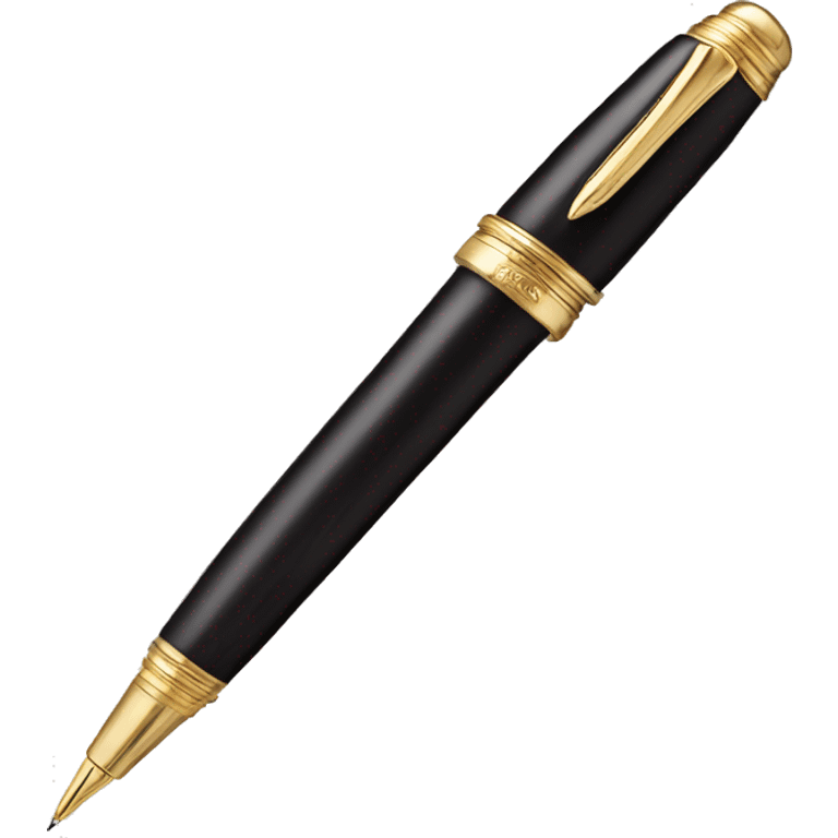 Mont blanc luxury pen  emoji