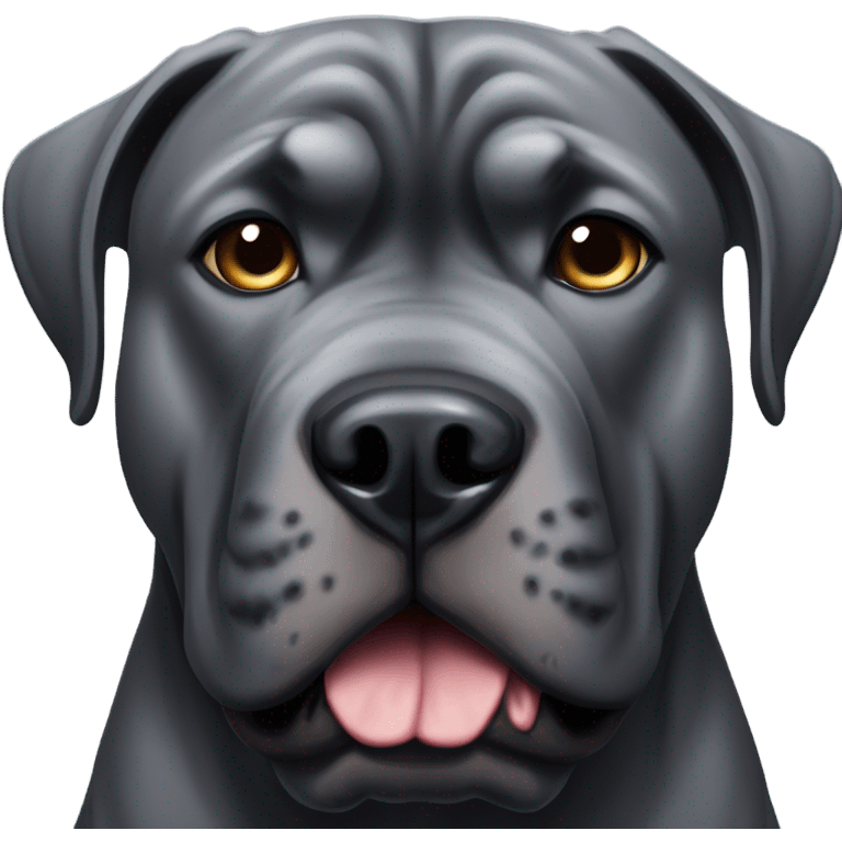 Grey Cane Corso emoji