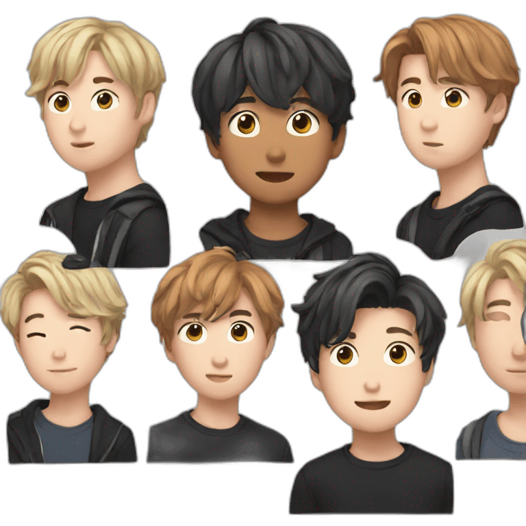 BTS Members emoji