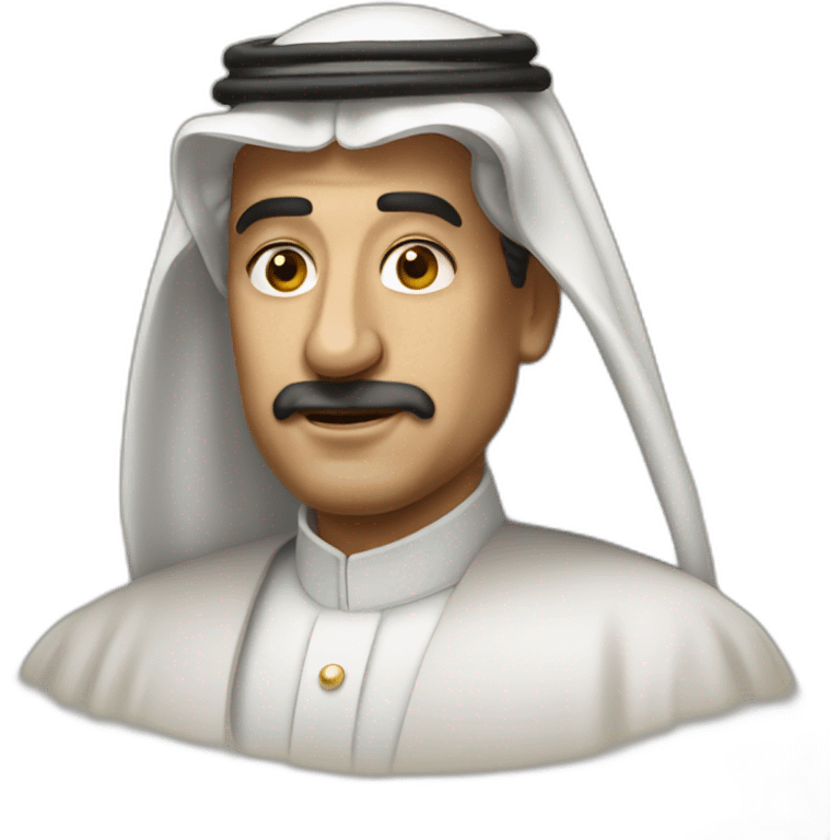 Saudi king emoji