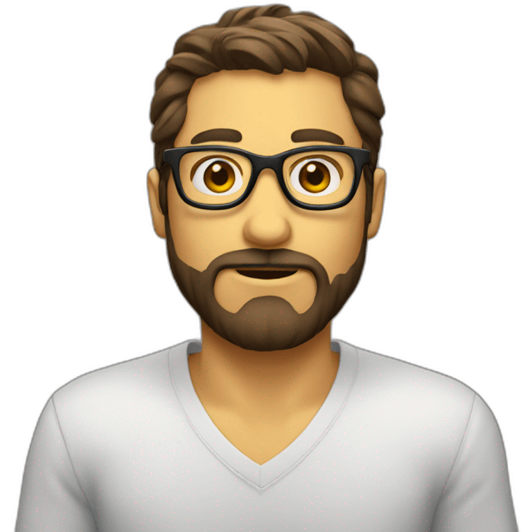 EDITOR CON GAFAS emoji