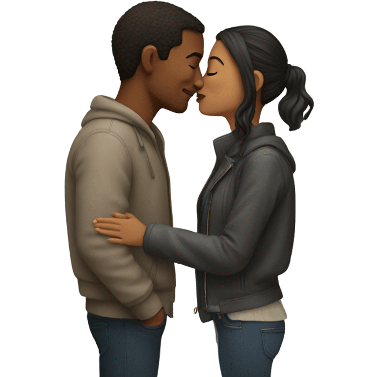 Couple kissing  emoji