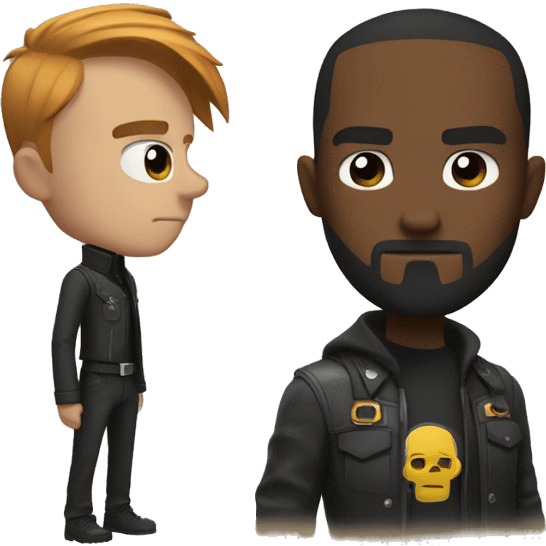 Léon and brawl star emoji