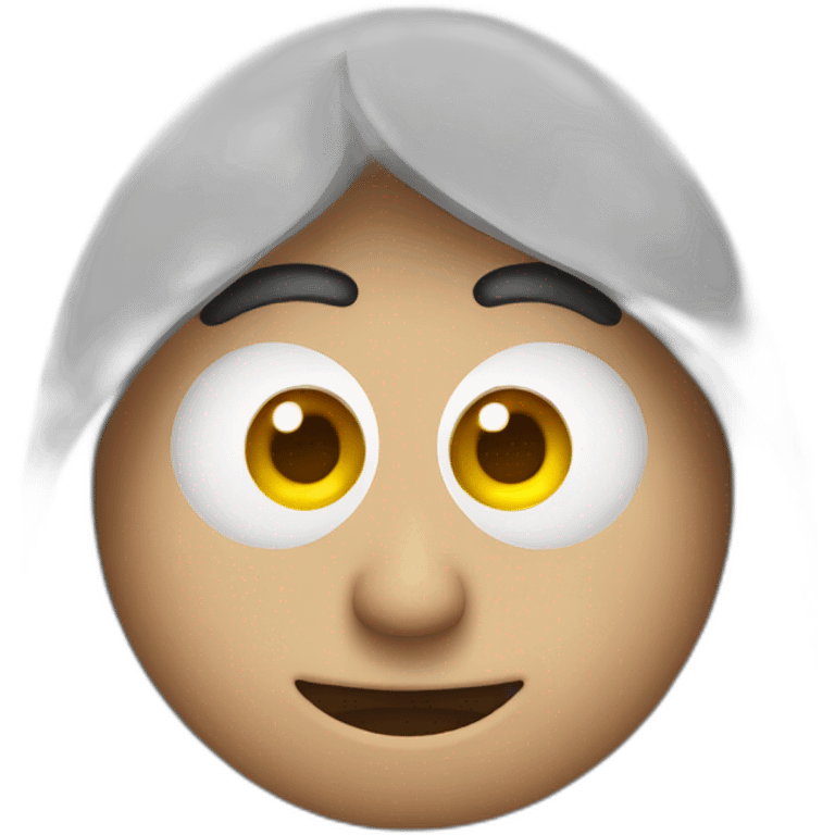 Eye erased man emoji