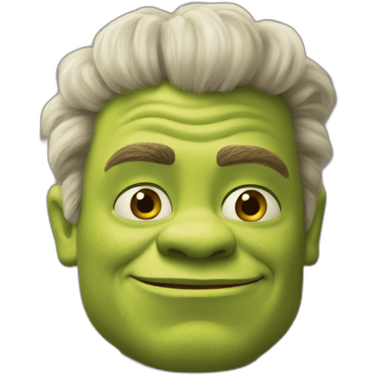 white-shrek emoji