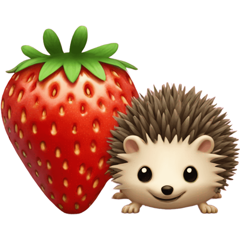 🍓🦔 emoji