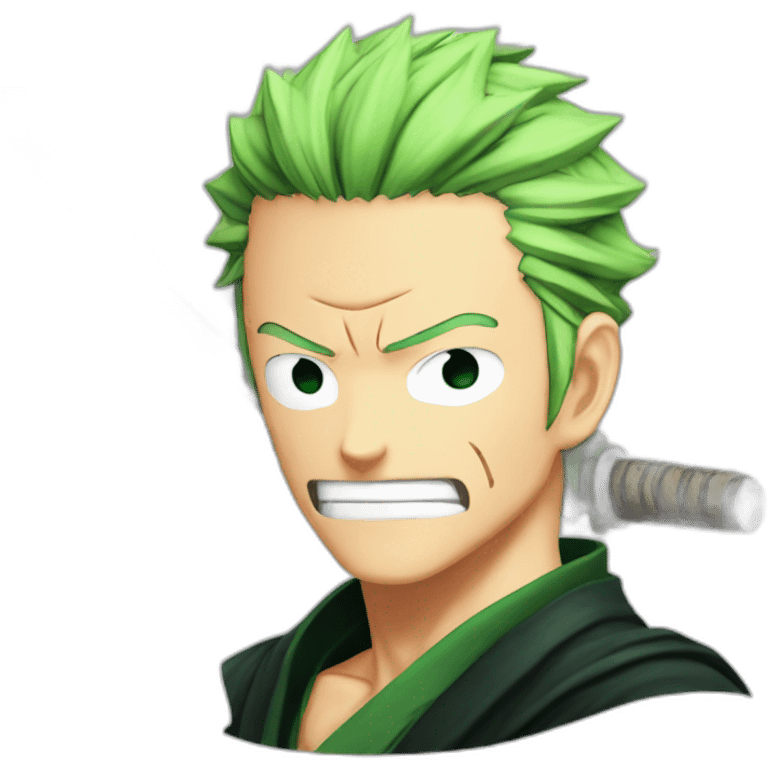 One piece zoro katana enma emoji