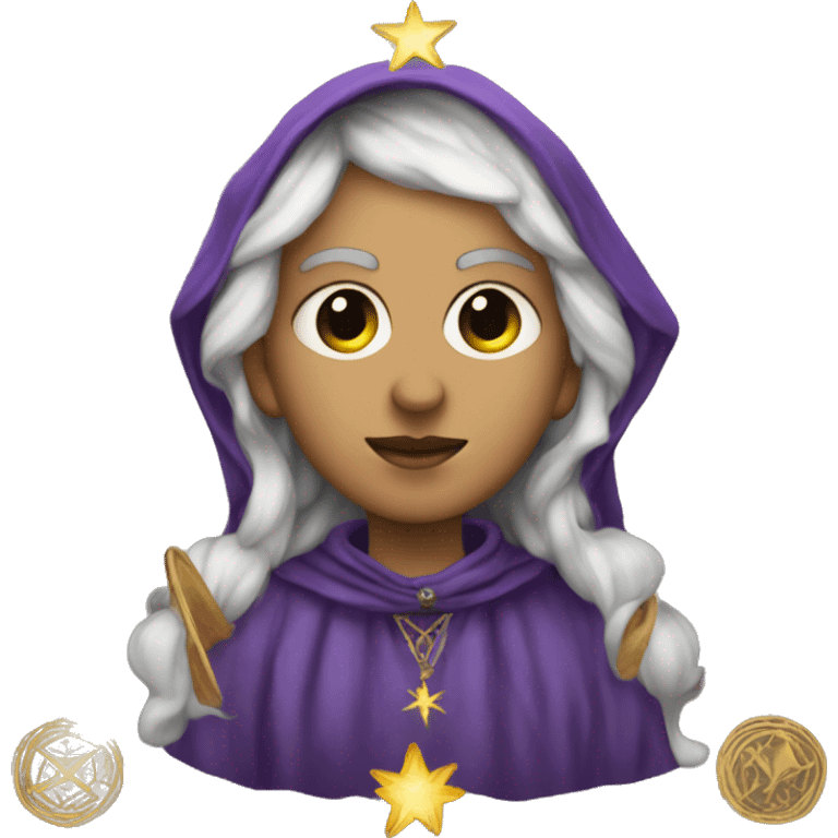 Tarot carda emoji