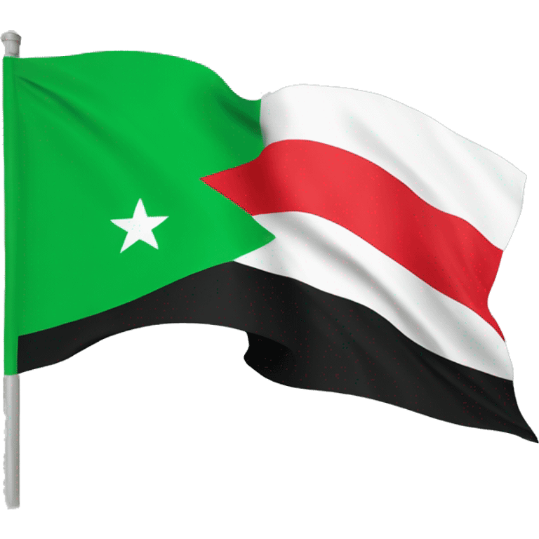 Syria flag green  emoji