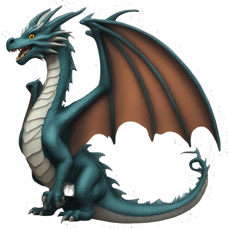 Dragon Tairn from fourth wing emoji