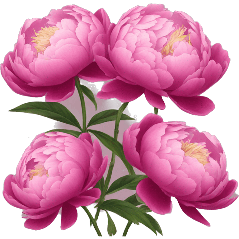 Peonies  emoji