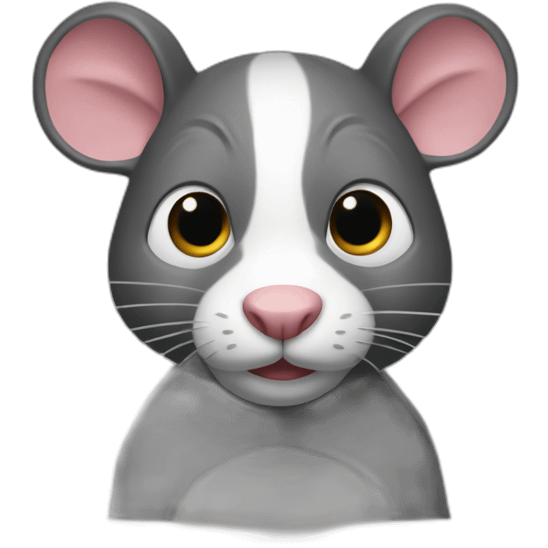 Un raton laveur obèse emoji