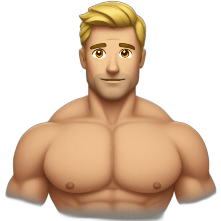 Homme musclé  emoji