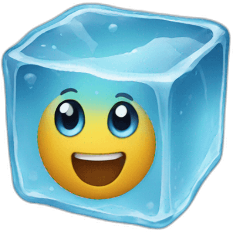 Ice cube 😃 emoji emoji