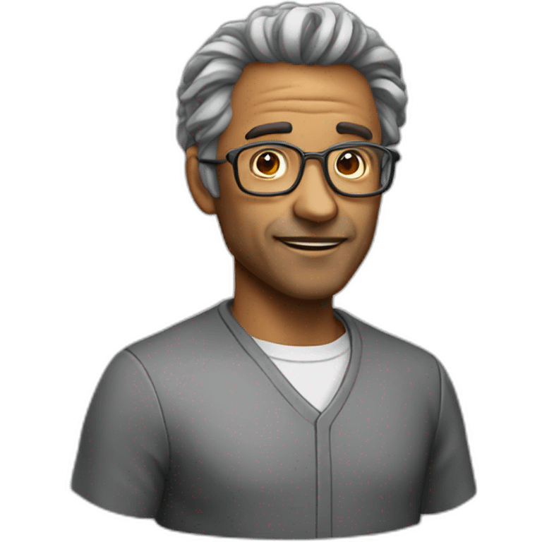 Crazy physicist emoji