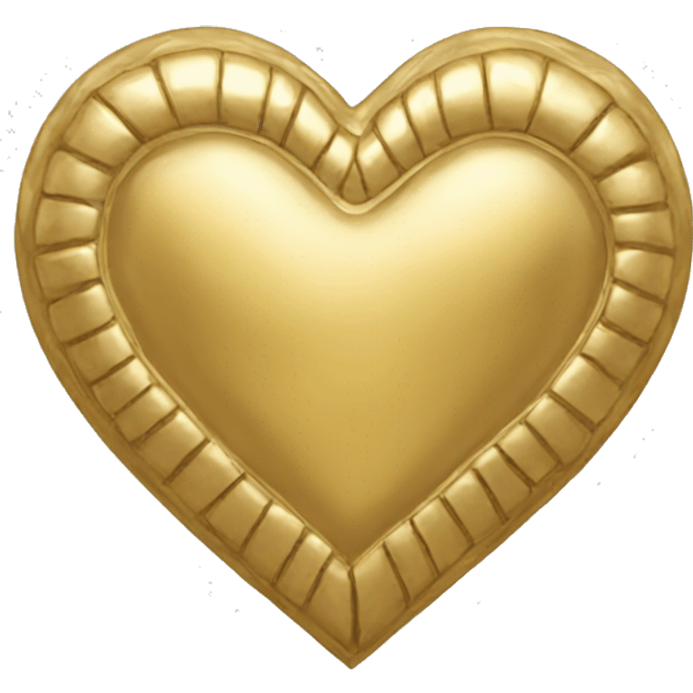 gold heart  emoji