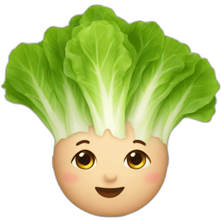 baby lettuce emoji