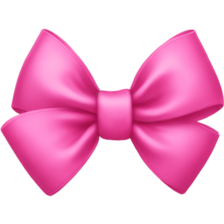 Pink bow emoji