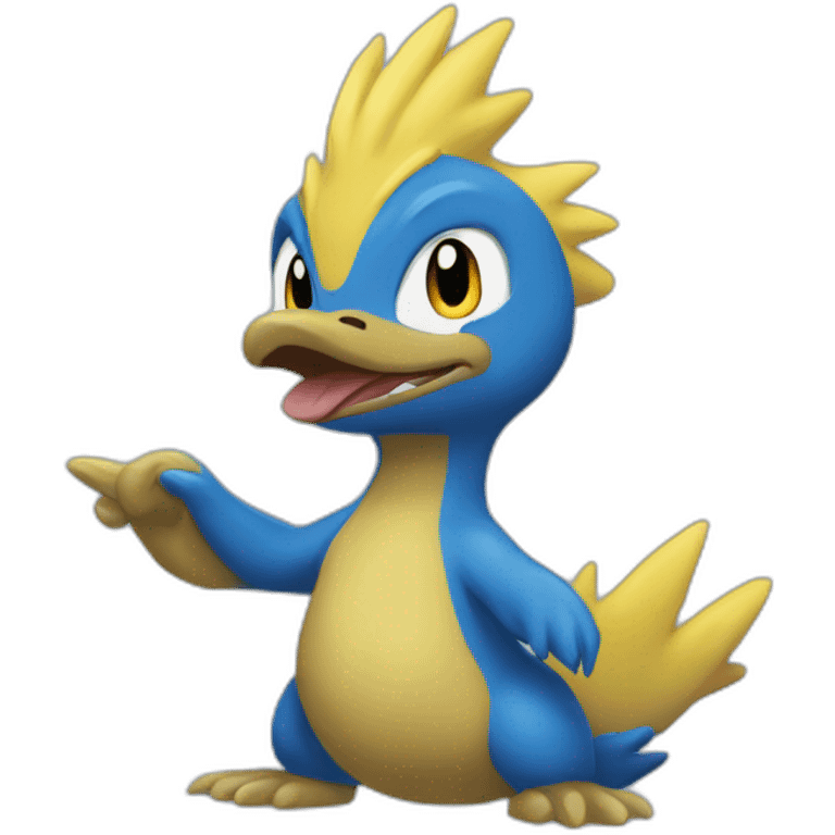 Golduck emoji