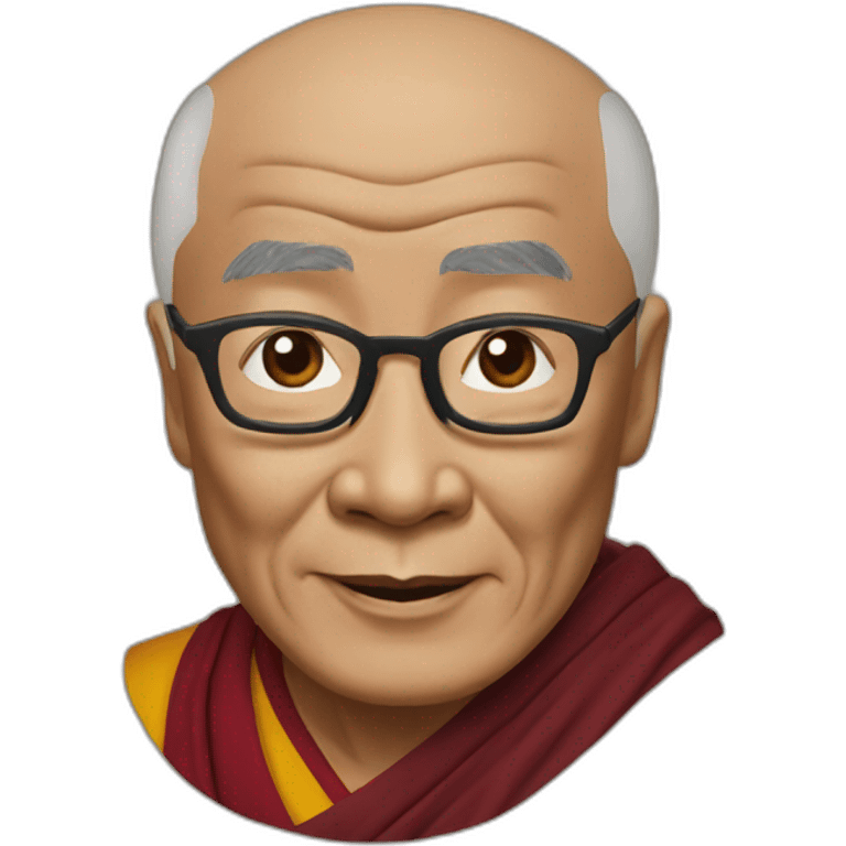 dalai lama emoji