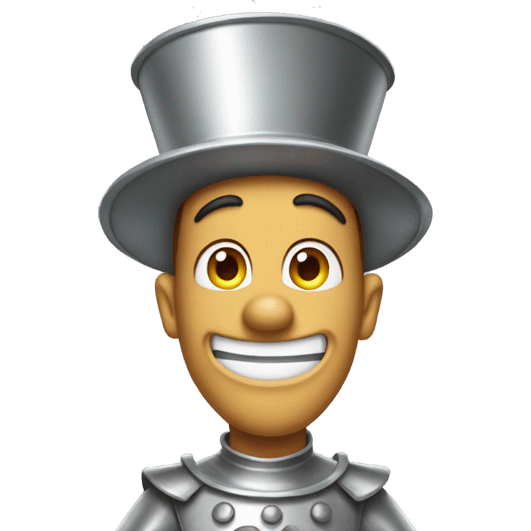 Disney goofy dressed as a tin man emoji