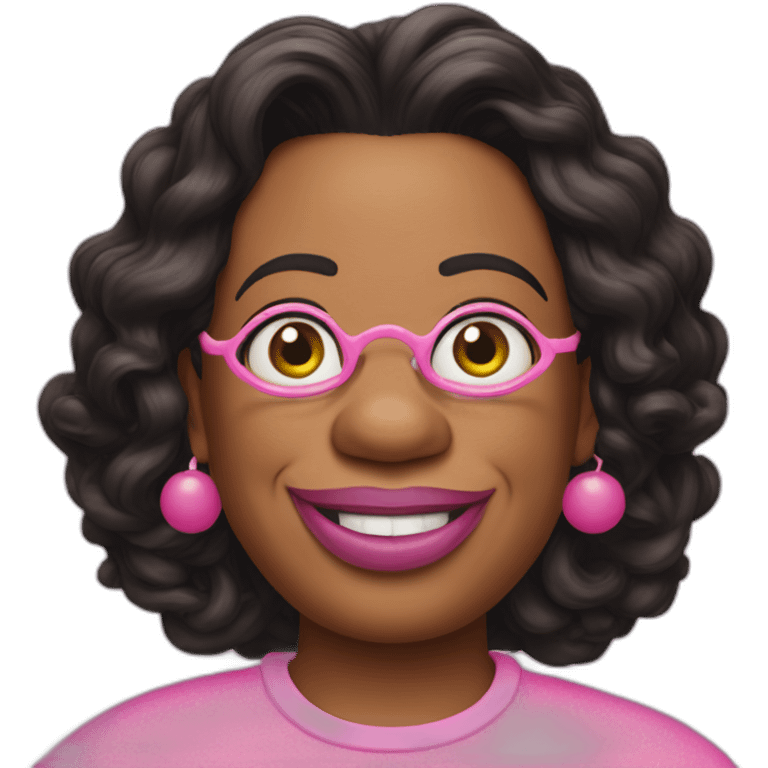 Oprah is mr blobby emoji