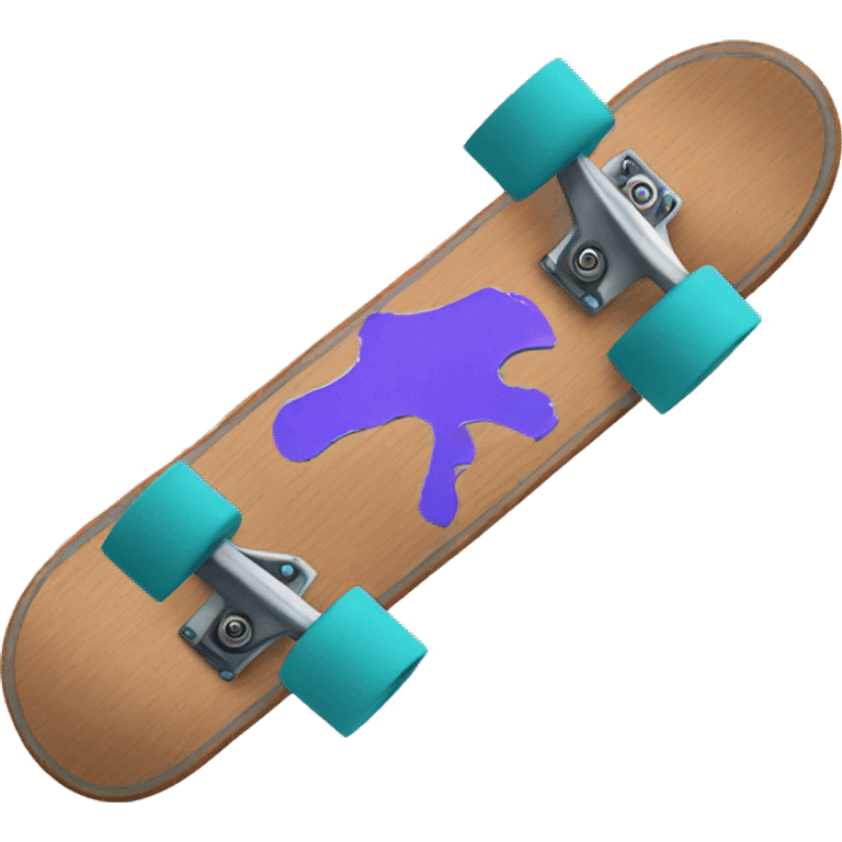 skateboard broken emoji