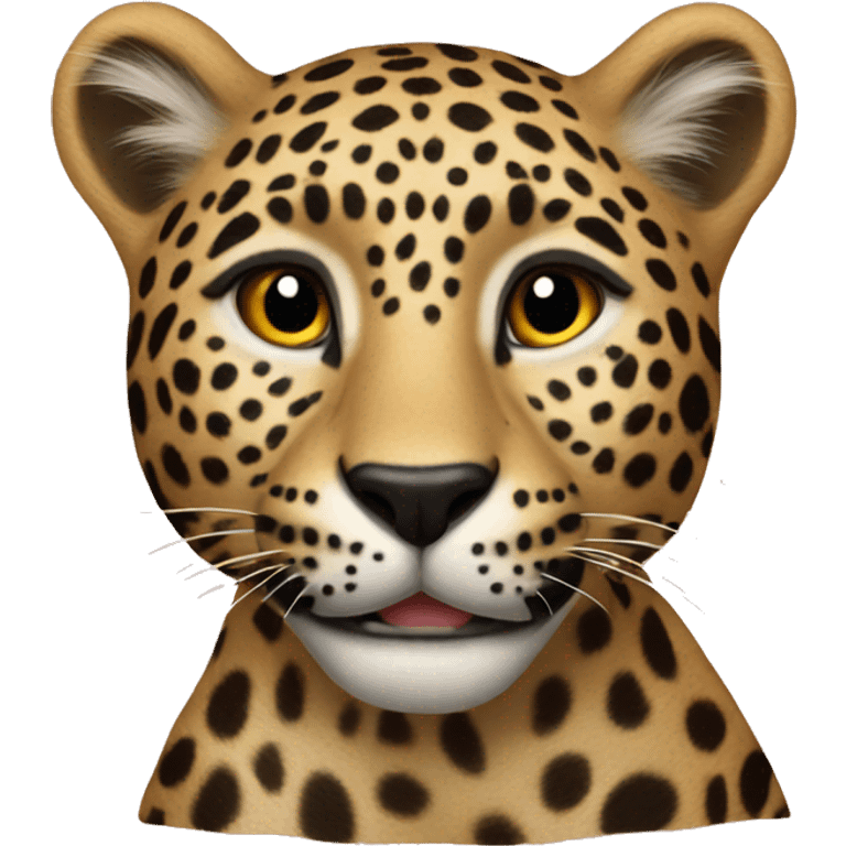 leopard heart emoji