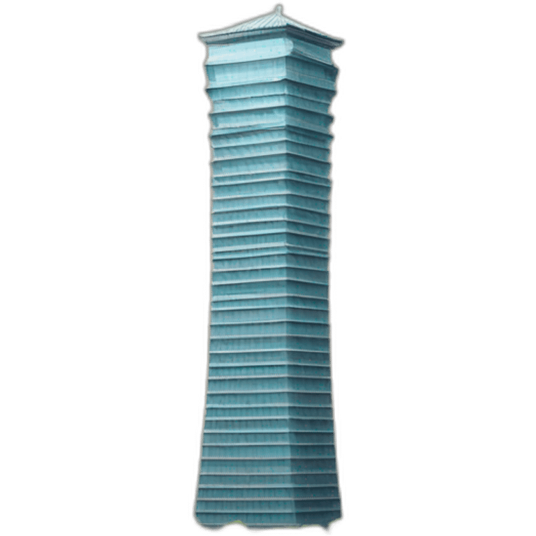 Chengdu twin tower emoji