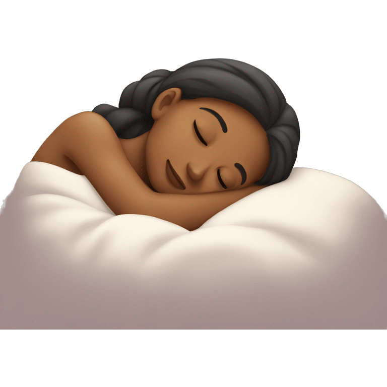 Girl sleeping emoji