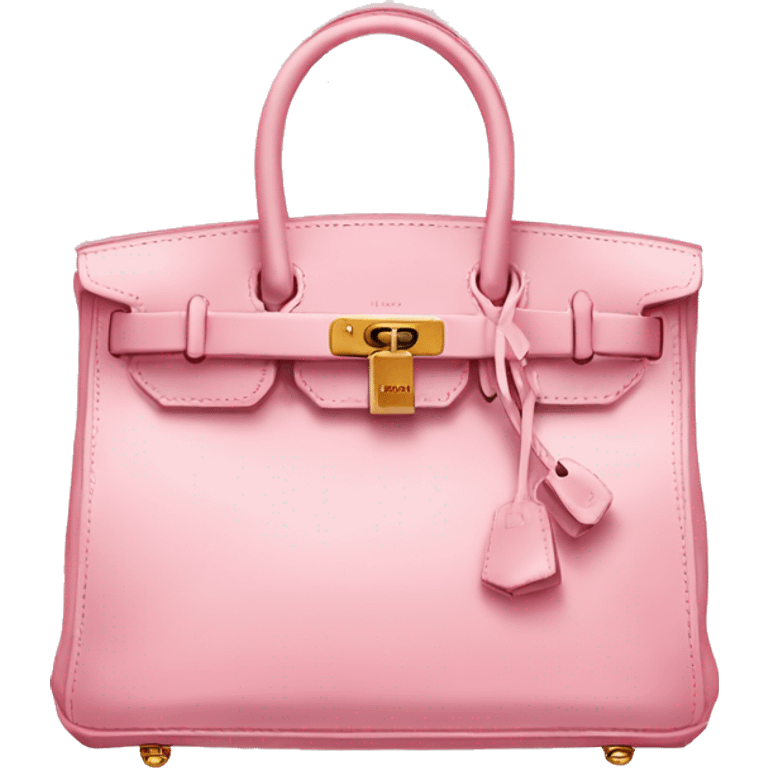 baby pink birkin bag emoji