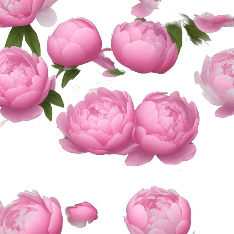 bouquet of peonies  emoji