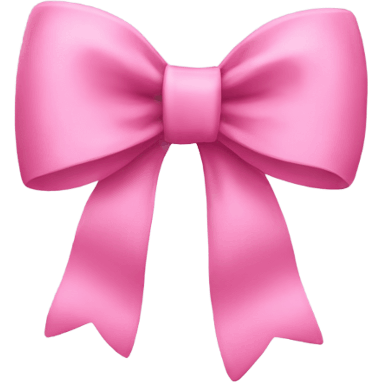 Pink bow  emoji