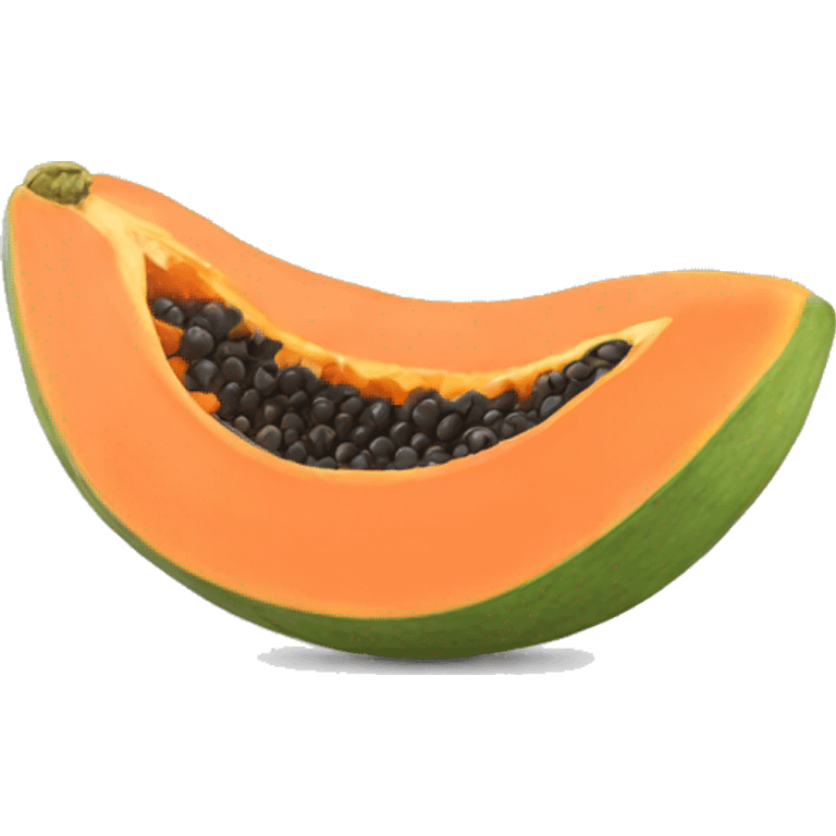 Papaya emoji