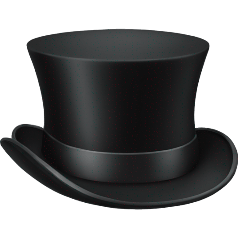 top hat  emoji