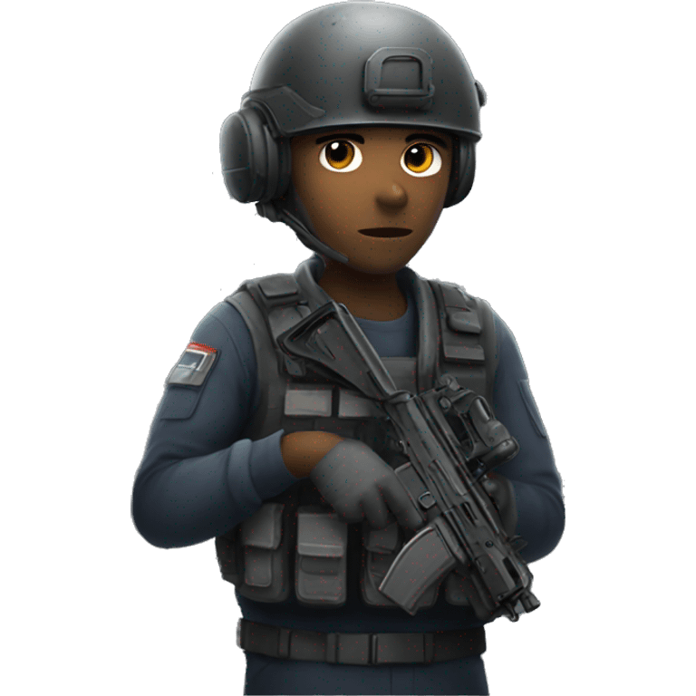 ASH Operator from siege  emoji