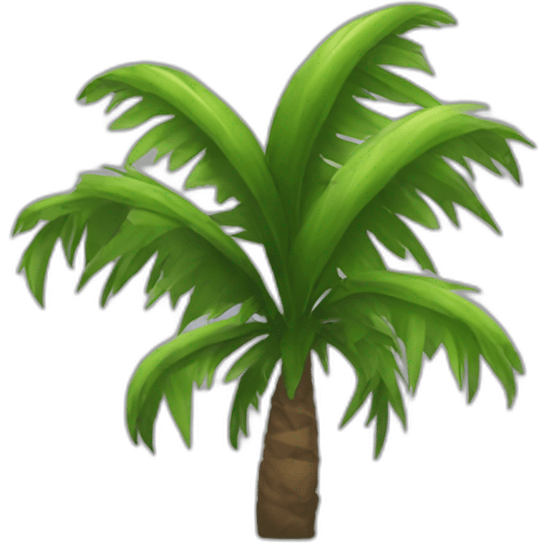 Palm tree weed emoji