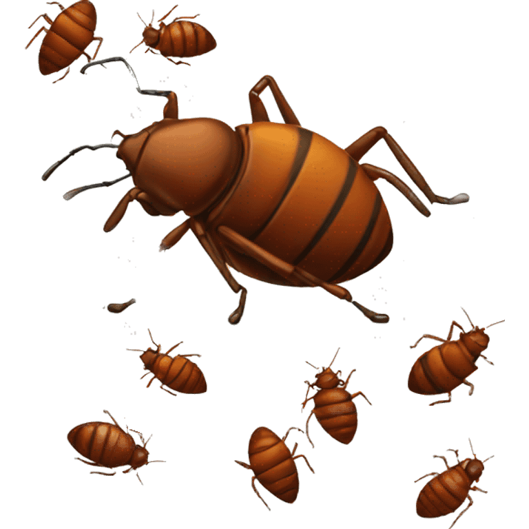 Bedbugs dancing emoji