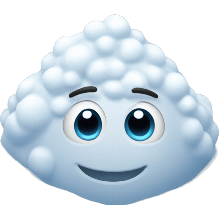 Snow on the splir emoji