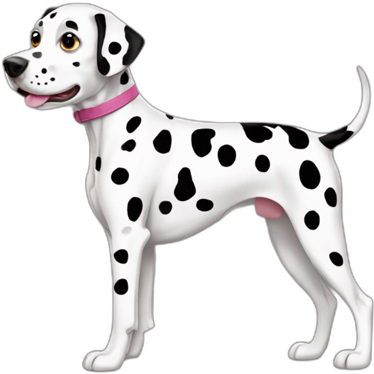 liver spotted dalmatian emoji