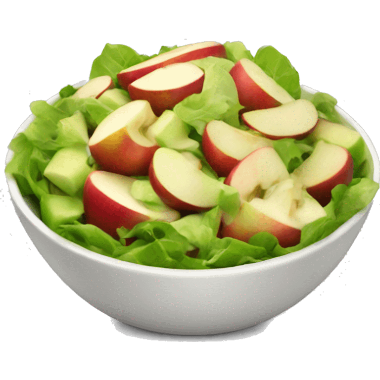 Apple salad emoji