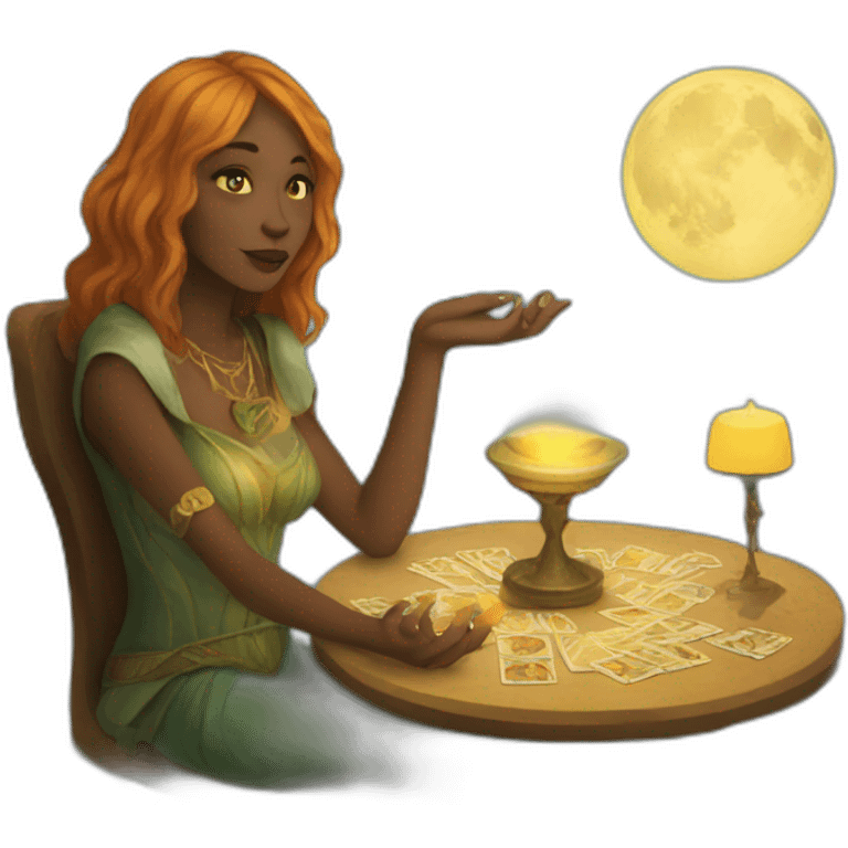 tarot reader emoji