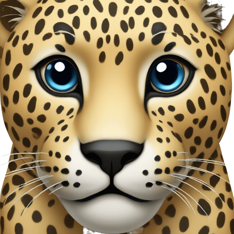 Jaguar sorrindo emoji