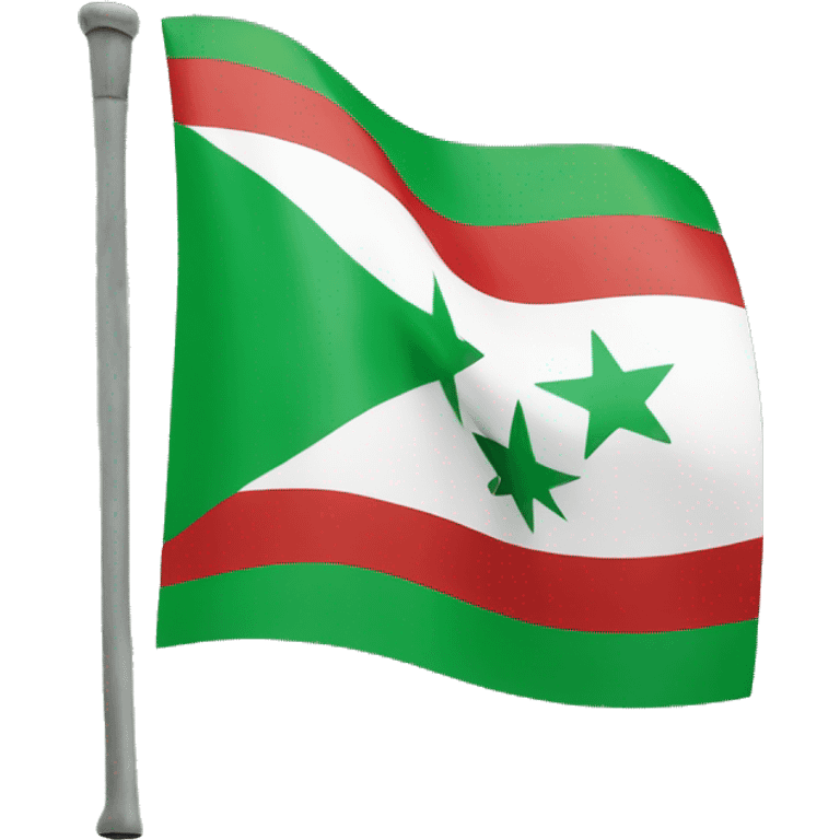 green syrian flag  emoji