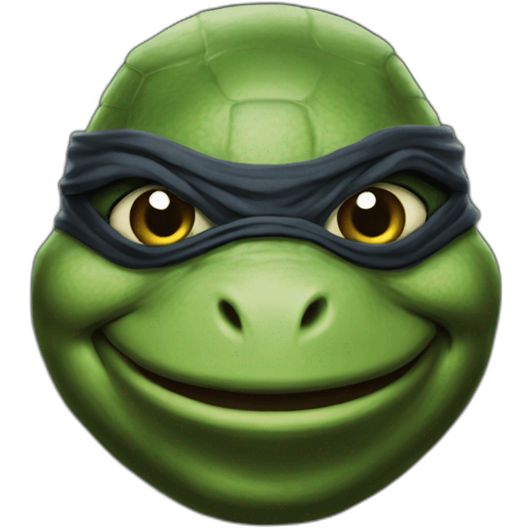 ninja turtle hyper realistic emoji