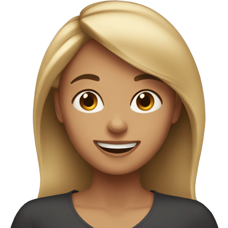 women having fun together as friends emoji