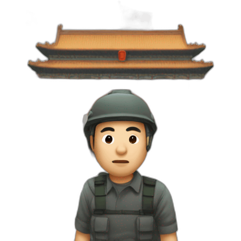 Tiananmen emoji