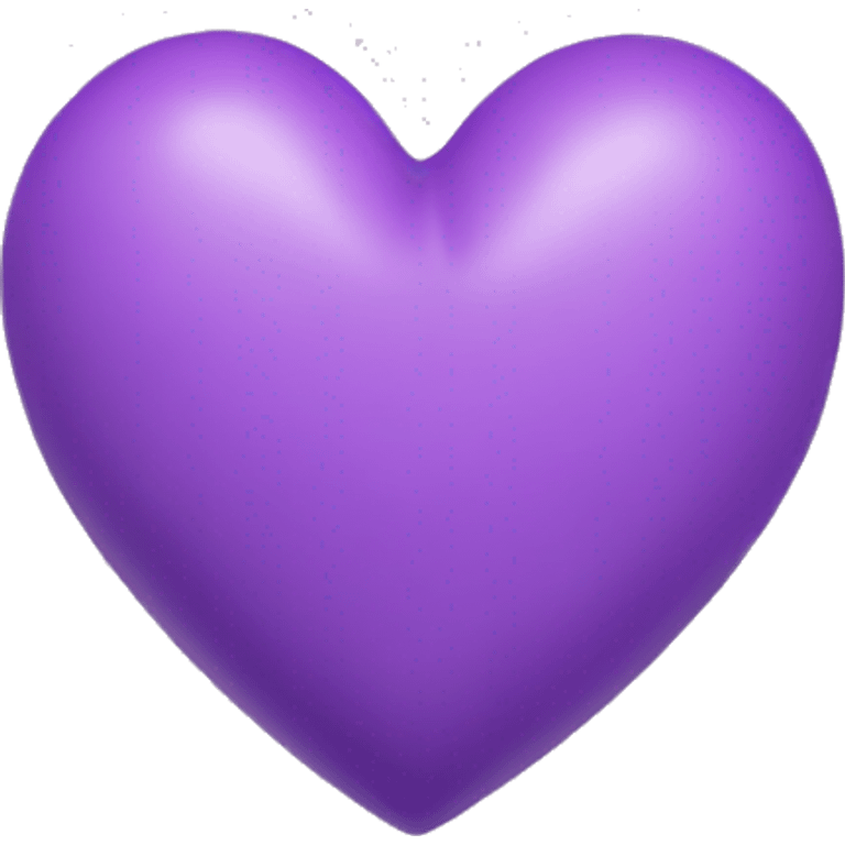 corazón morado pastel  emoji