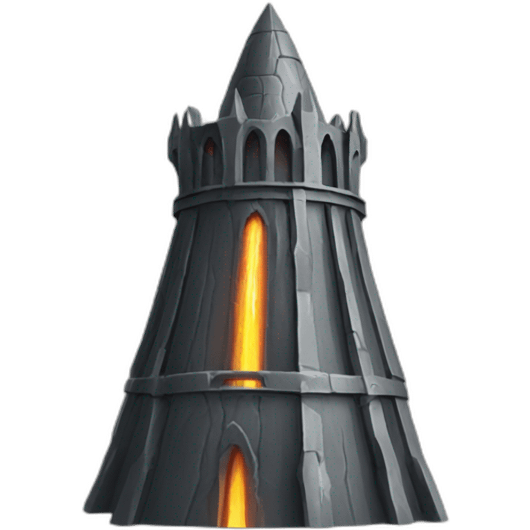 The lord of the rings Sauron tower iOS emoji emoji